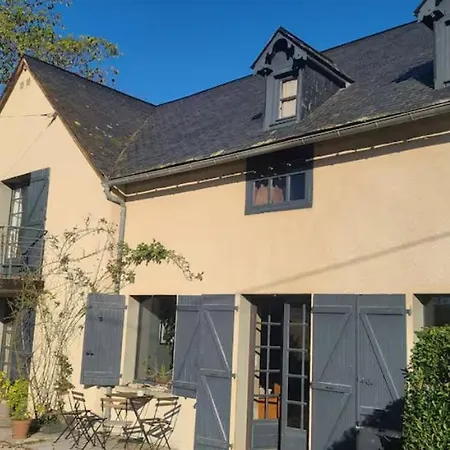 Frühstückspension Dans Grande Maison Au Calme Face Aux Pyrenees Avec Salle D'eau Et Wc Privatifs Bernac-Debat
