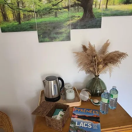 Bed and breakfast Dans Grande Maison Au Calme Face Aux Pyrénées Avec Salle D'eau Et Wc Privatifs *